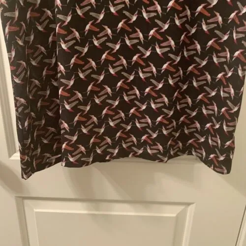 Worthington Women’s Bird Print Blouse Top Sleeveless Size Large - Image 6