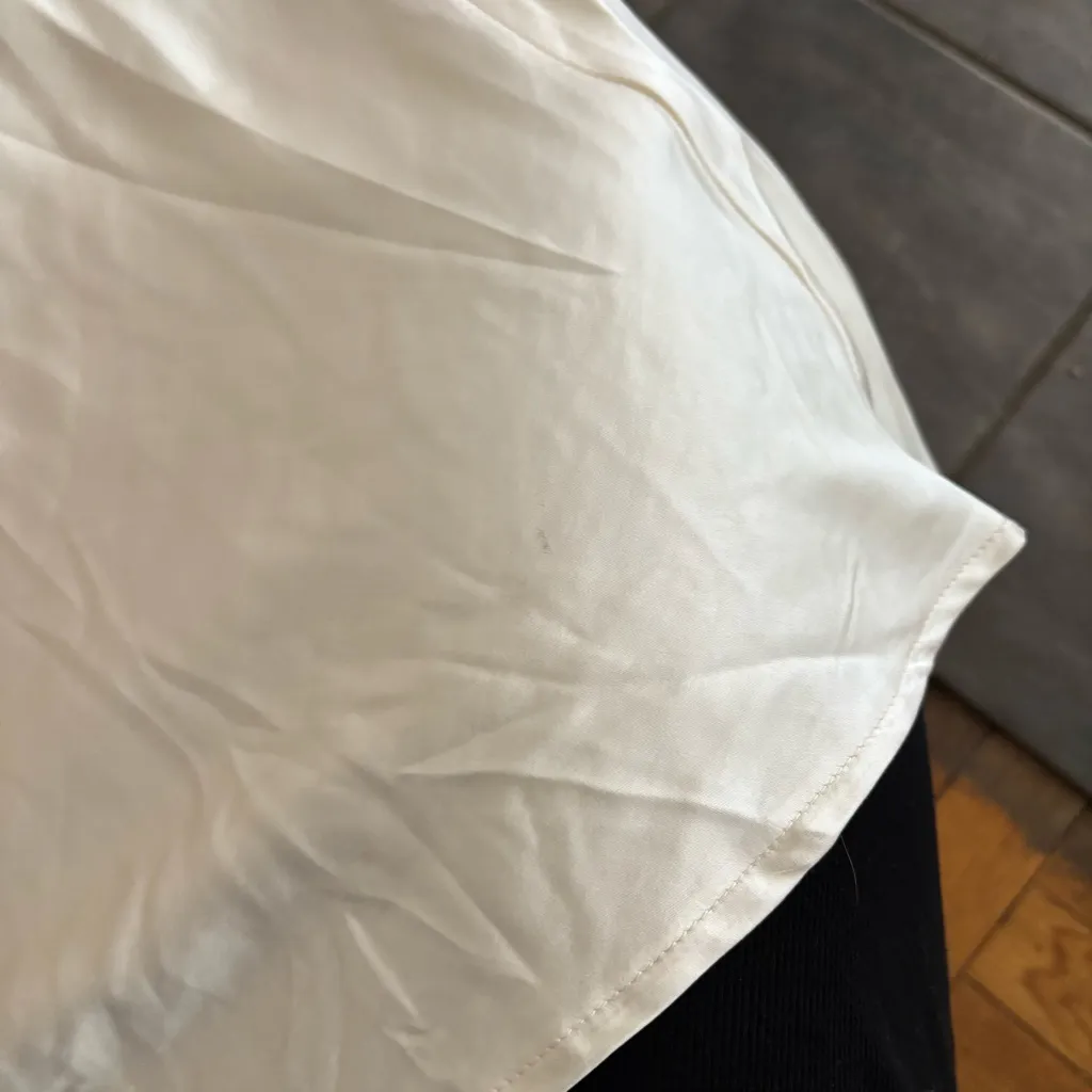 NWT Selfie Leslie Damsel Reverse Halter Maxi Dress Oyster - Image 13