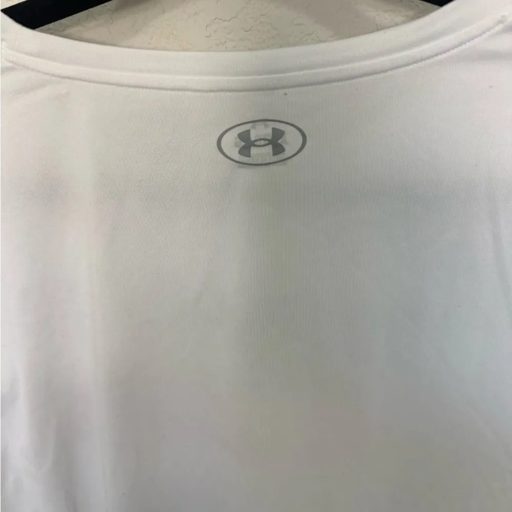 Under Armour White Tenacity Project Lacrosse Women’s Tee T-Shirt XL - Image 5