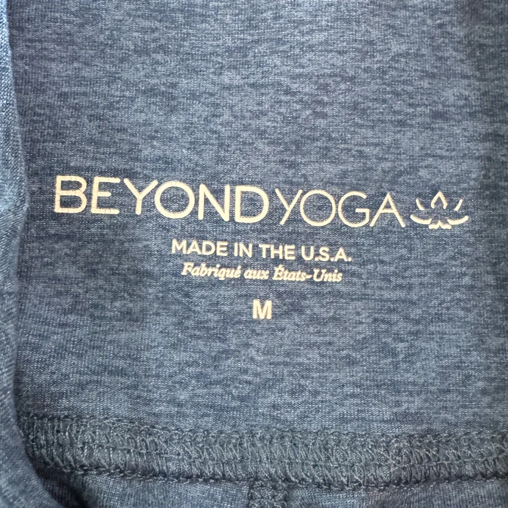 Beyond Yoga Spacedye Caught in the Midi High Waisted Legging Celestial Blue - Image 5
