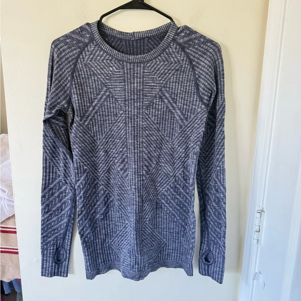 Lululemon Rest Less Pullover in Heathered Cadet Blue - Image 3