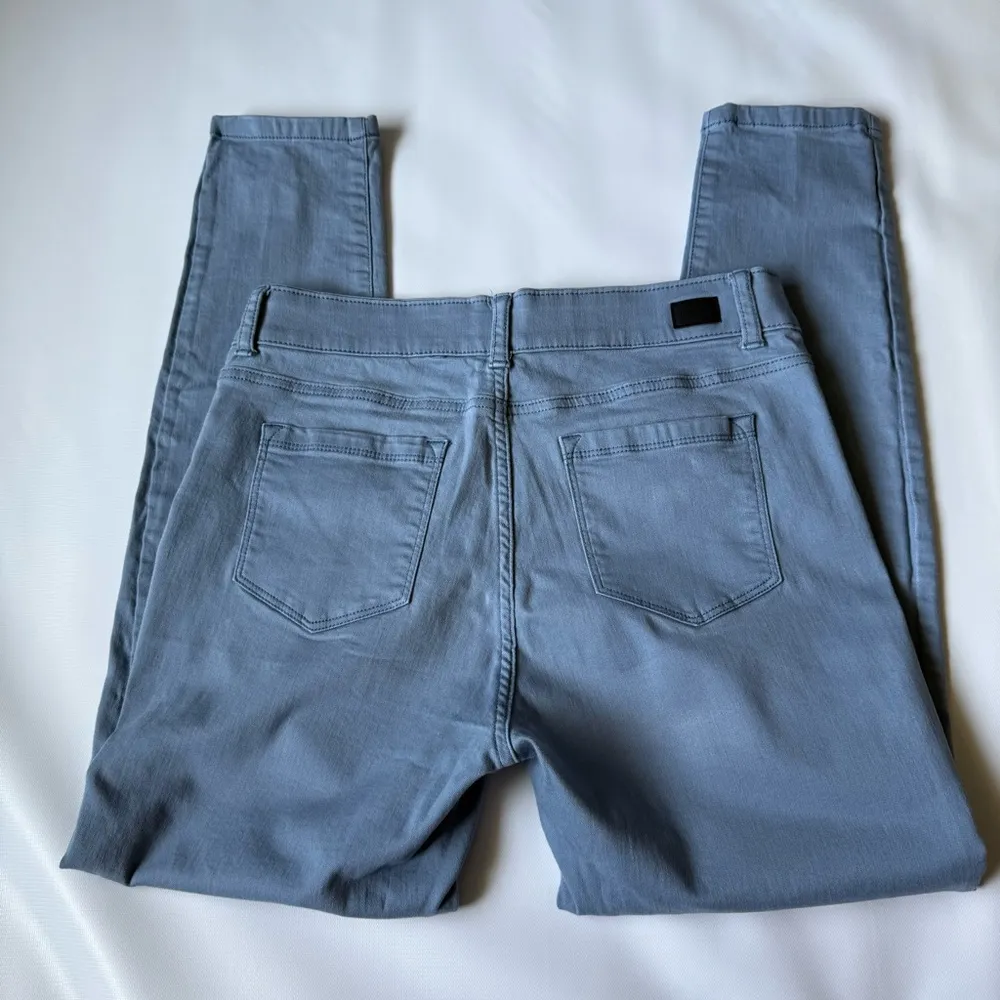 JNY stretch skinny cotton spandex‎ blend pants light blue size 8 workwear casual - Image 2