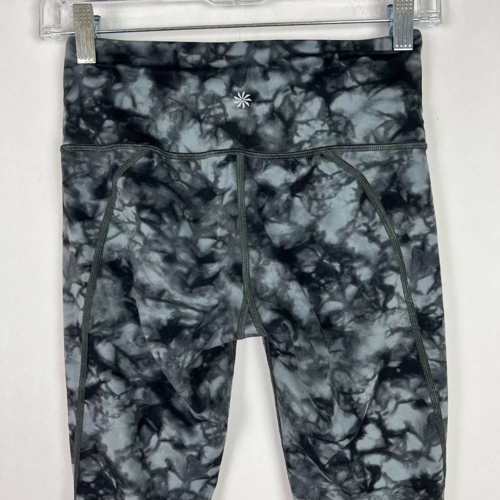Athleta Powervita Salutation Leggings Tie Dye Size XS EUC T1884 - Image 9