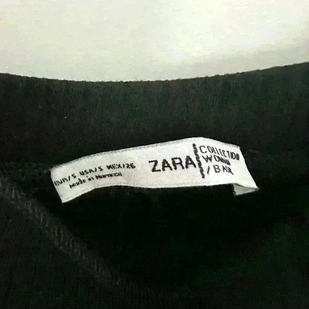 Zara Collection Rib Knit Bodycon Sleeveless Midi Dress Size S - Image 4