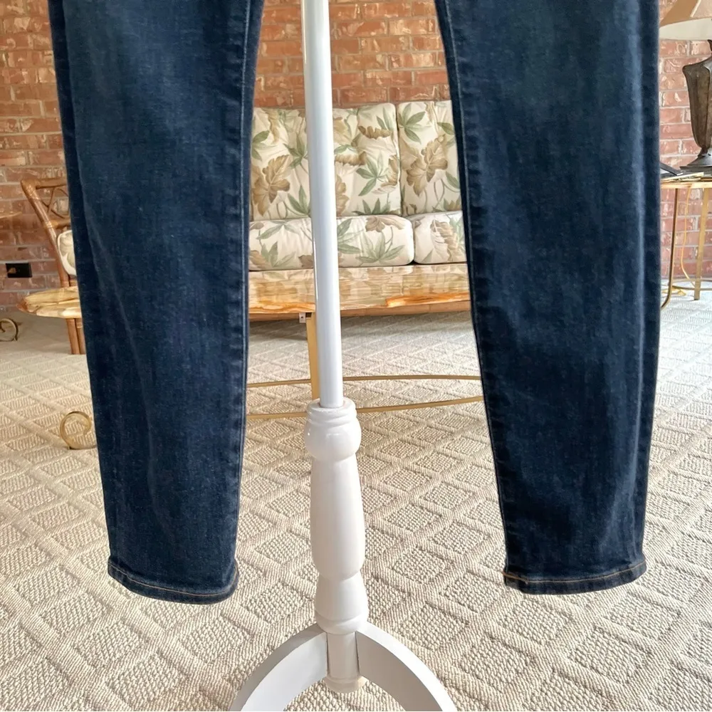 Agolde Sophie Jeans Skinny Midrise 25 Dark Wash Stretch Whiskered - Image 8