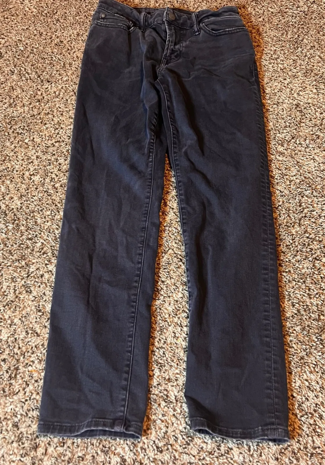 American Eagle N(ext) Level Flex Jeans Black Wash Denim Size 26x28 Blue - Image 1