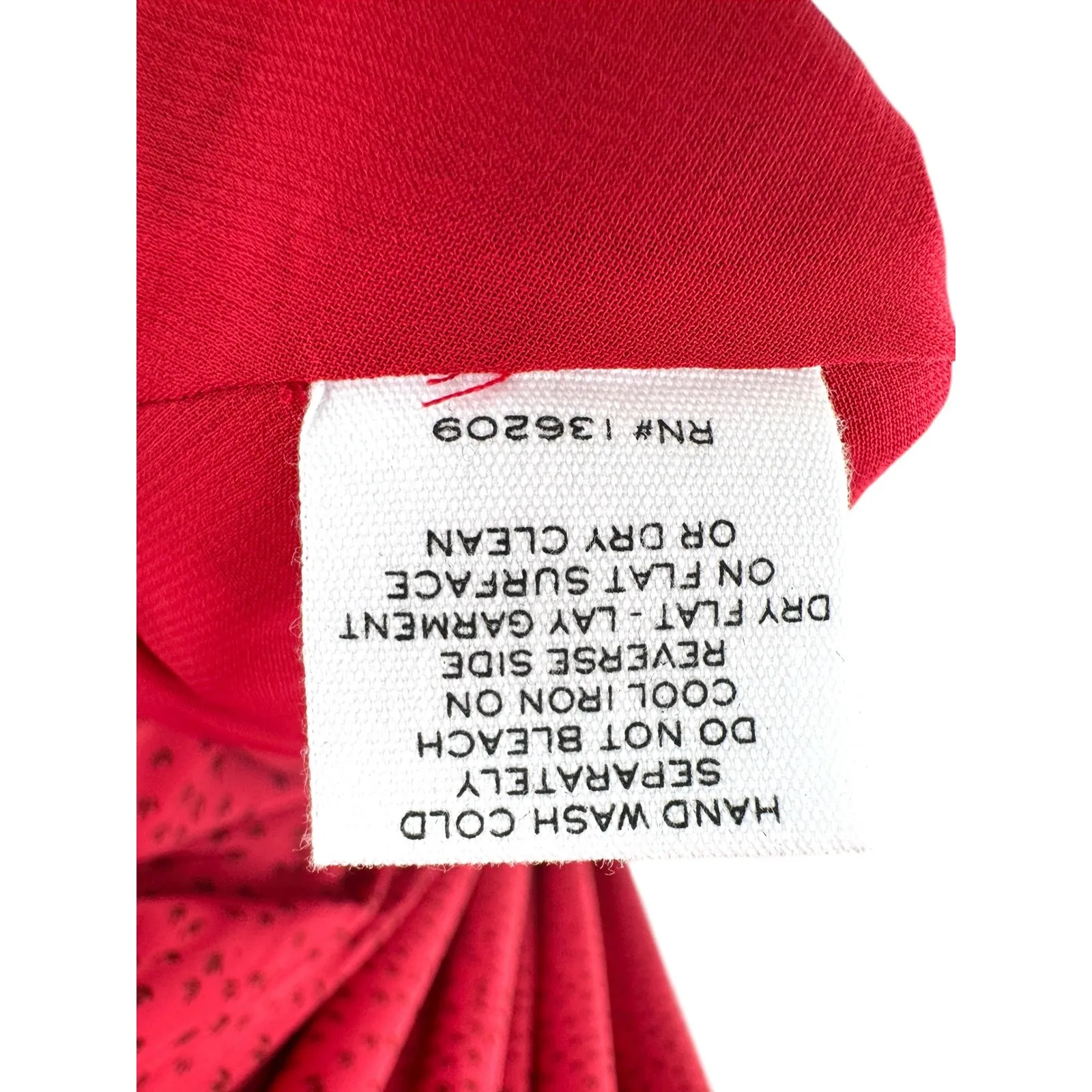 Hatch Collection Lana Smocked‎ Ruffle Maternity Midi Dress Red 1 S Cottagecore Size undefined - Image 8