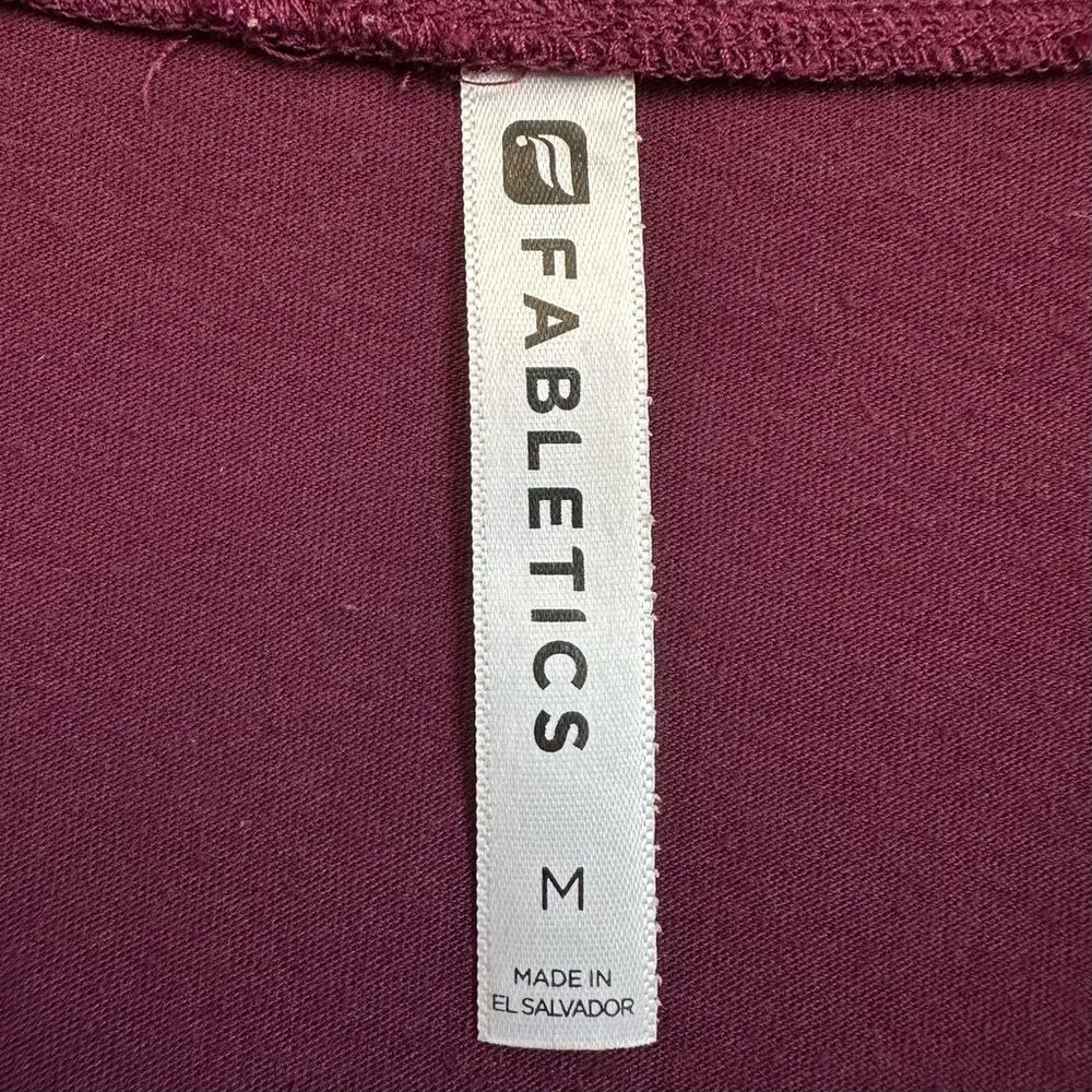 Fabletics Mariela Tie Back Purple Athletic Tank Top - Image 10
