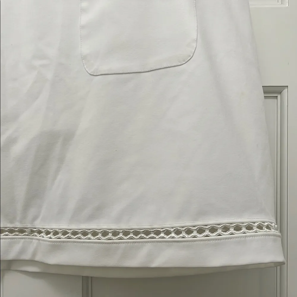 Lilly Pulitzer Luxletic Monica Mini Skirt Skort & Crochet Hem - Size 14 - Image 10