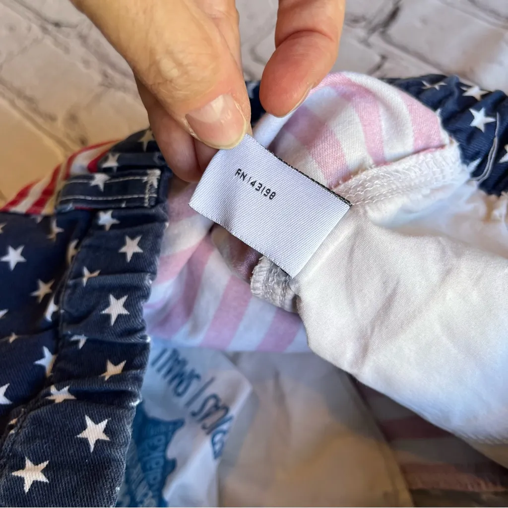 Chubbies American Flag Shorts Womens Small Chino Preppy Patriotic Mericas - Image 4