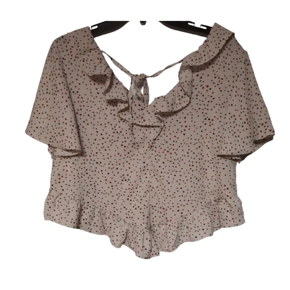 Hayden Los Angeles Cropped Blouse Small - Image 2