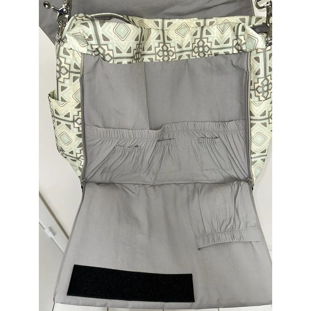 Petunia Pickle Bottom Abundance Boxy Backpack Diaper Bag Huge 22x11x6" Boy Girl - Image 5