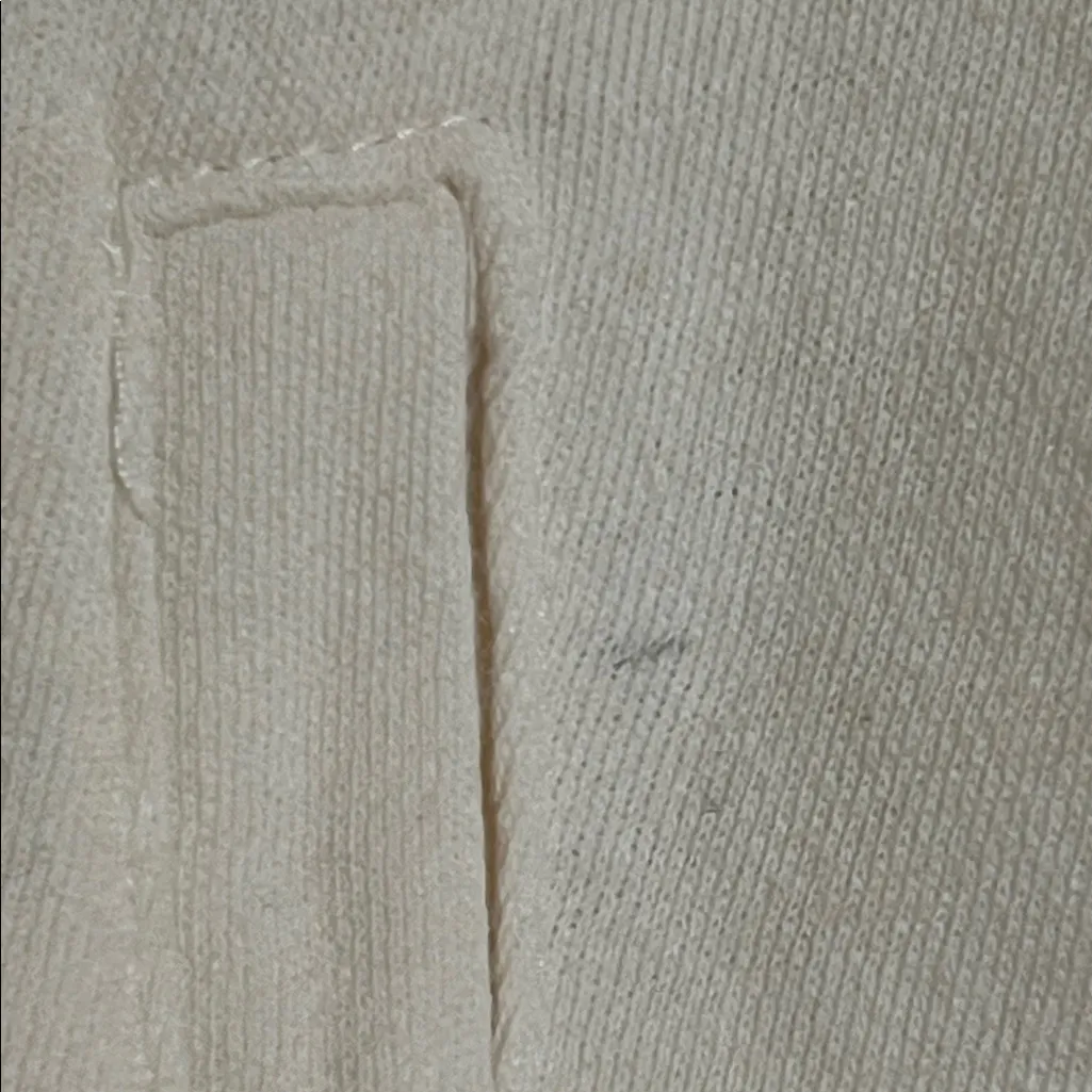 Spiritual Gangster Cream Ruby Bomber jacket, full zip sweatshirt jacket, size S - Image 15