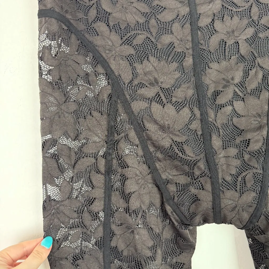 NWT P.E Nation Leading Score Legging Lace Sheer Black Size 2XL XXL $139 NEW - Image 8