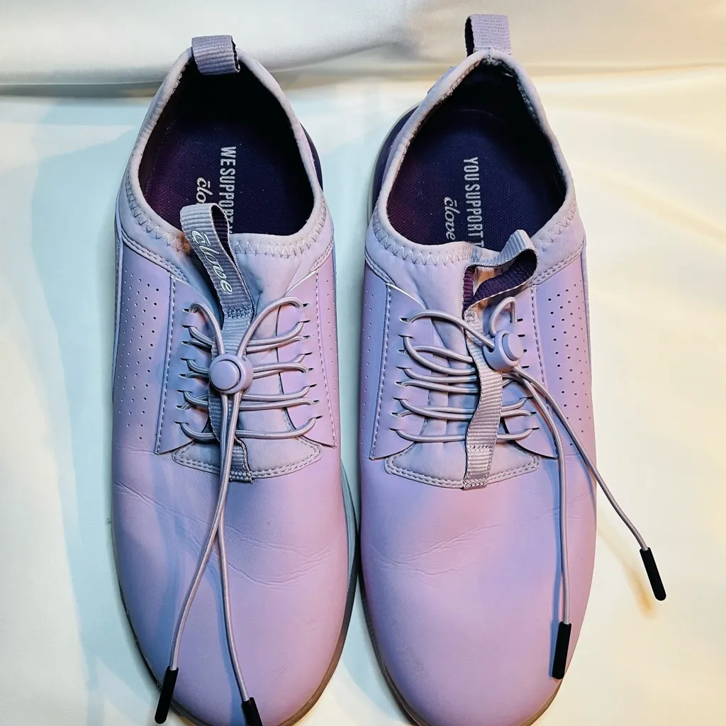 Clove women’s classic lavender shoes size 11 nursing professional comfort Purple - Image 12