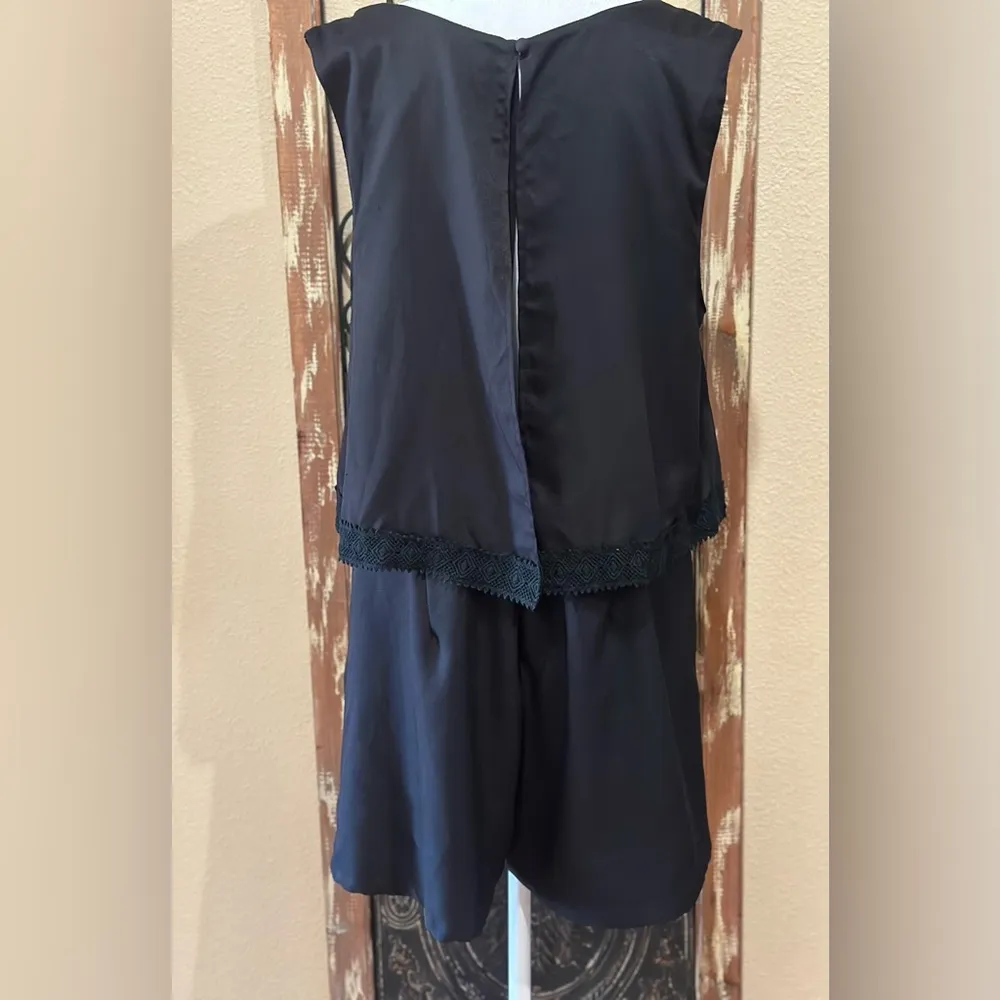 Umgee black shorts jumpsuit - Image 3