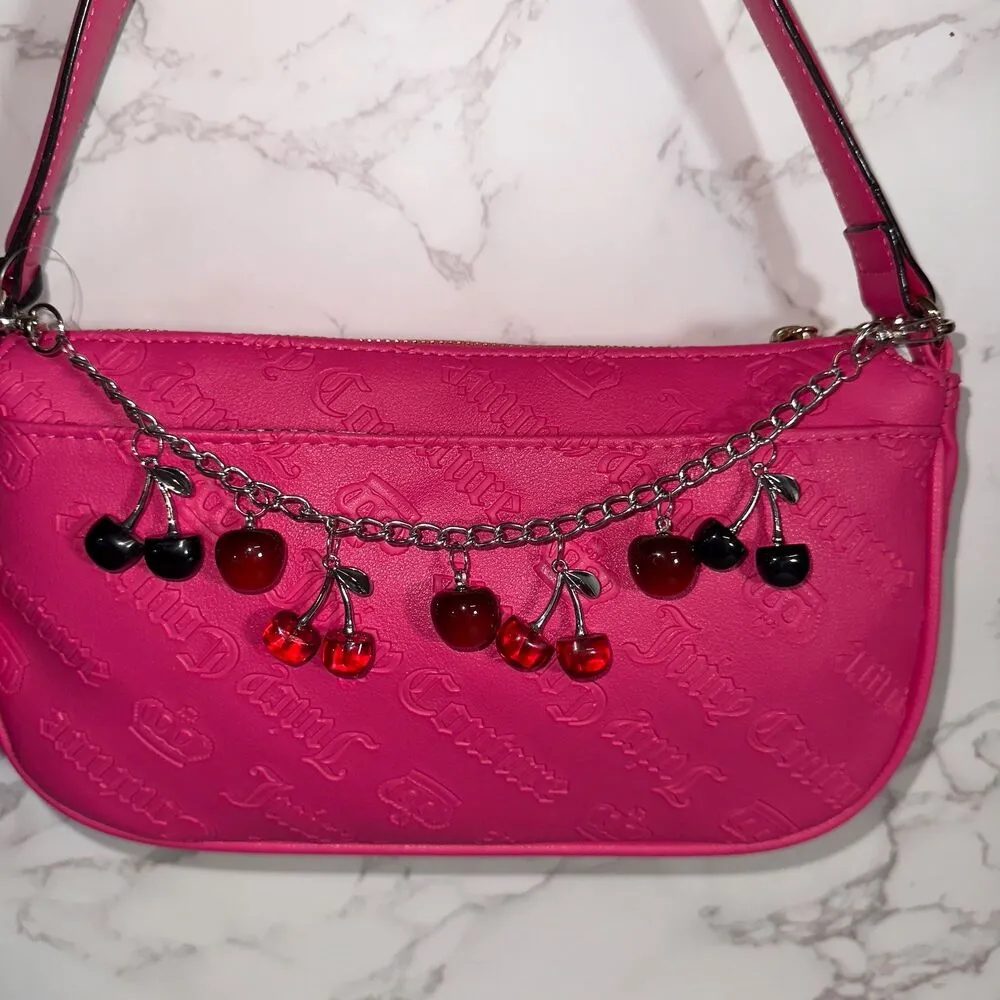 Red Cherry purse Charm Novelty Chain Strap - Image 6