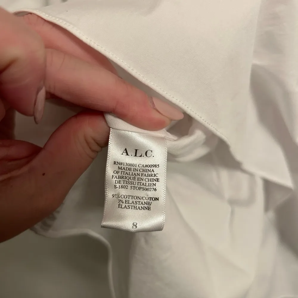 A.L.C. Moritz Top in White size 8 - Image 5
