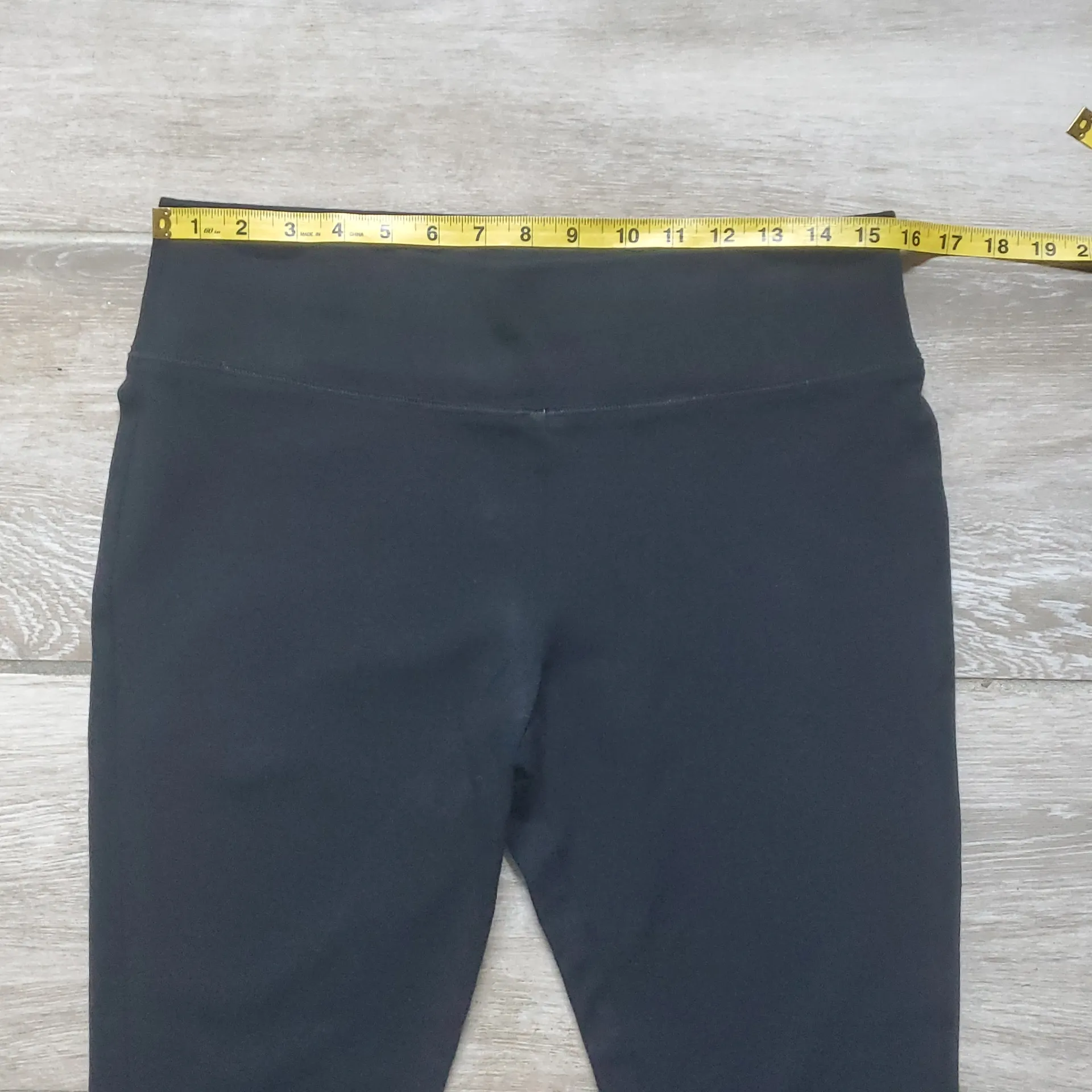 INC International Concepts Black Leggings | INC Legging Fit Pull On Pants Size 10 - Image 4