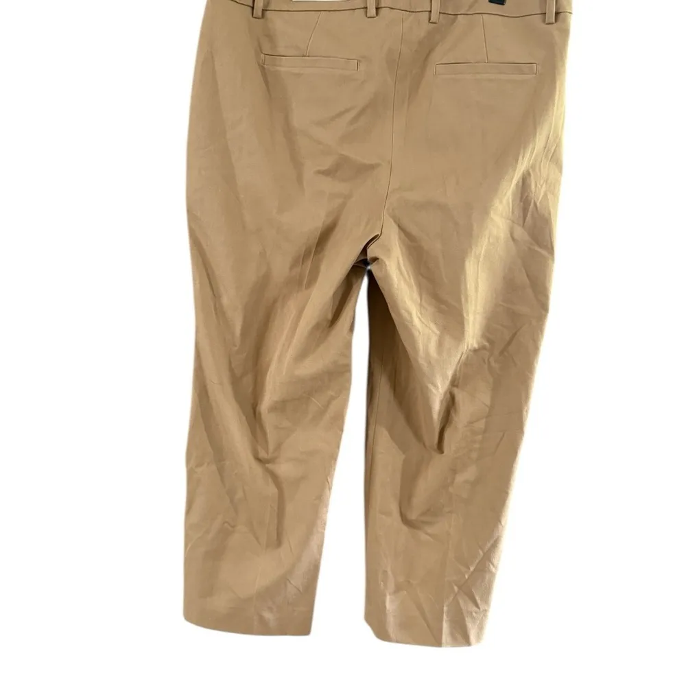 Chico's Tan Ankle Cropped Tailored Fit Pants - Image 3