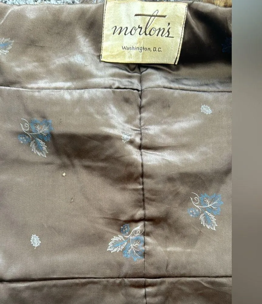 Vintage Morton’s of Washington D.C. Muskrat Fur Stole Brown Size undefined - Image 10