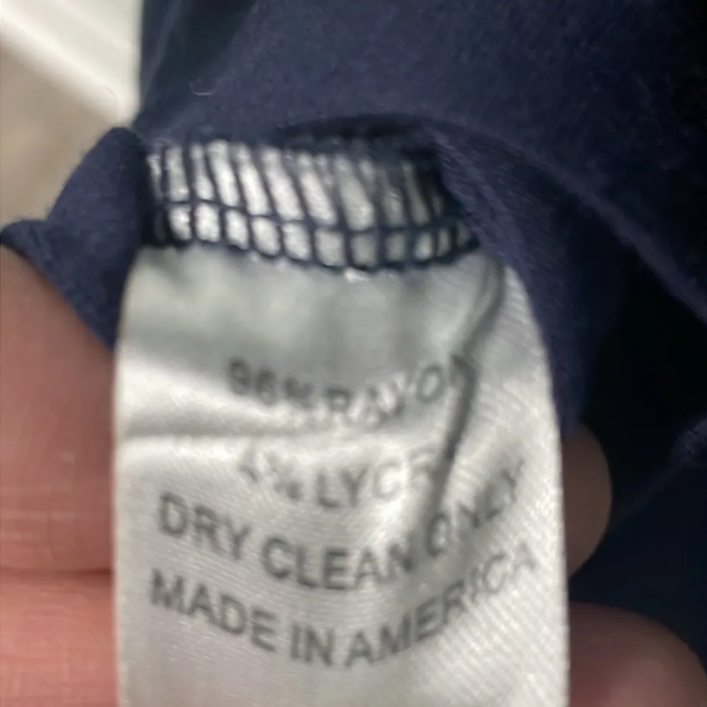 AMANDA UPRICHARD Shift Dress Womens Navy Blue Medium - Image 7