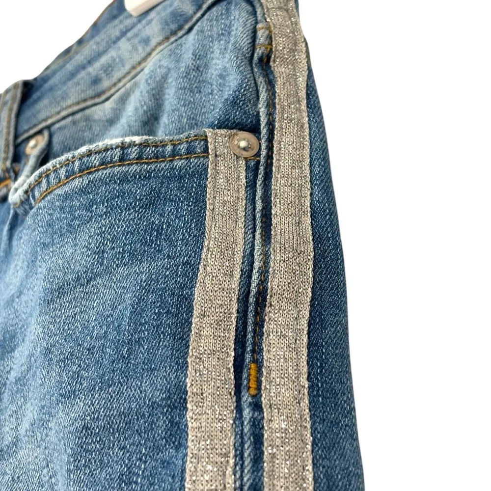 Anthropologie Pilcro and the Letterpress Cropped Jeans Raw hem Women’s size 29 - Image 4