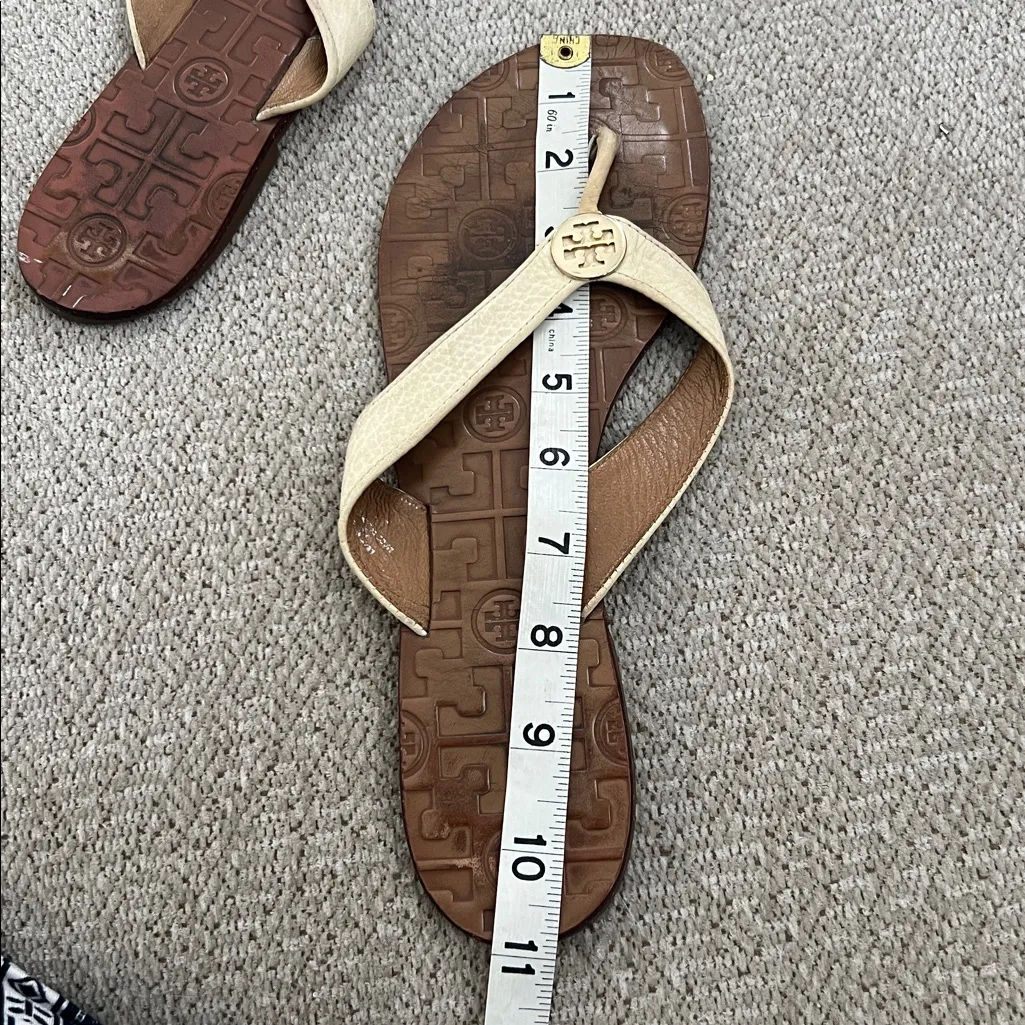 Tory Burch Tan and Brown Sandals - Image 7