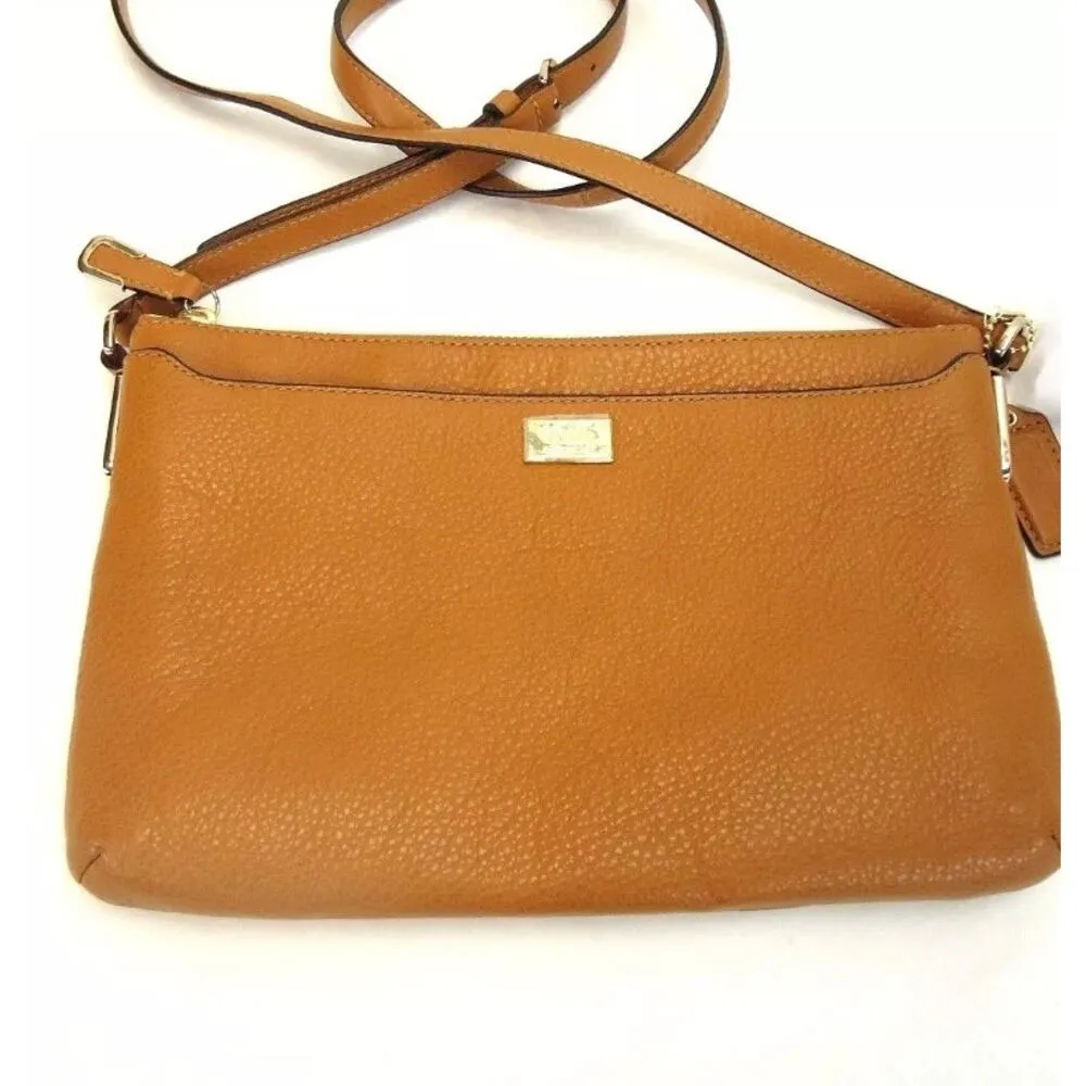 Coach  Madison Leather Tan Crossbody Purse - Image 4