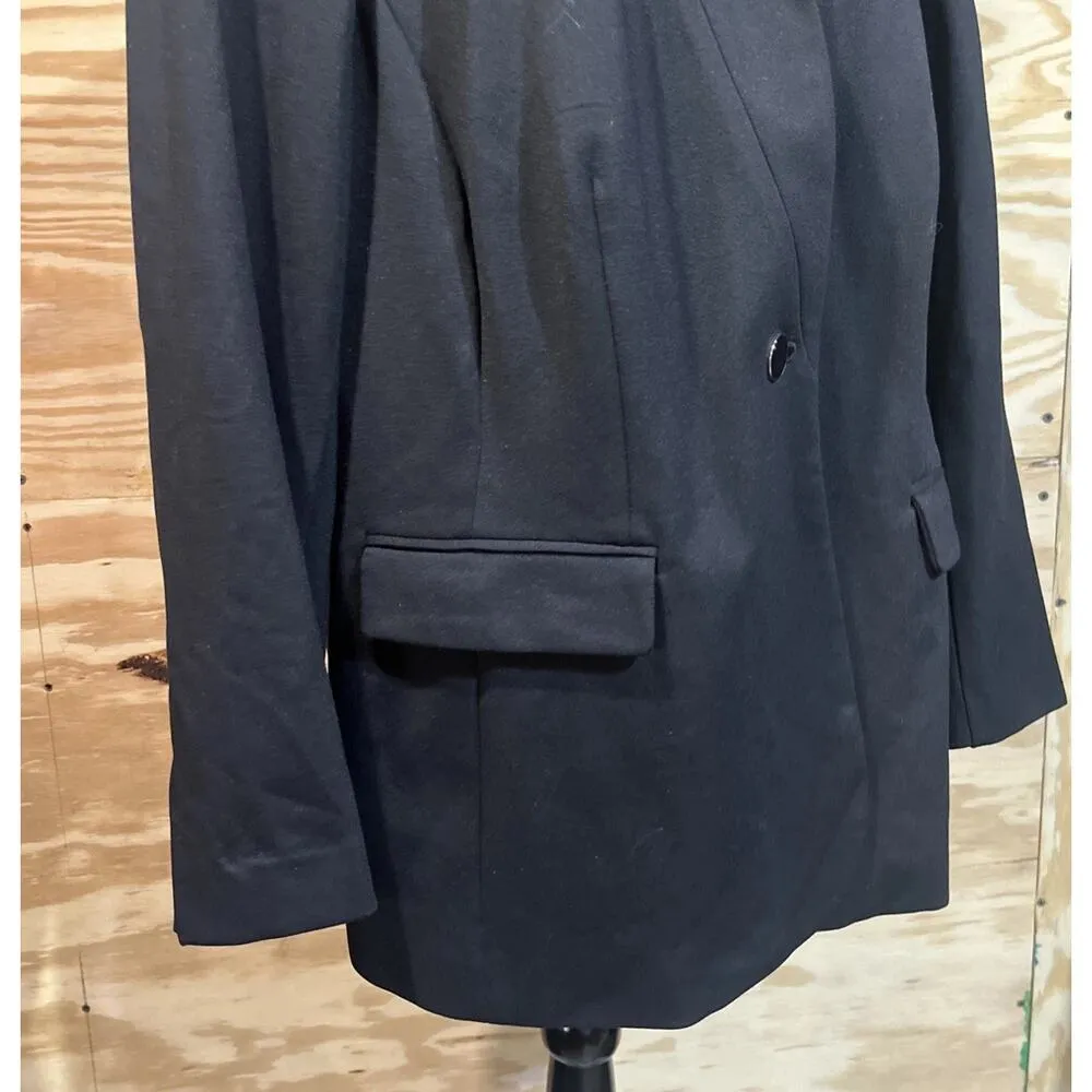 Lane Bryant The Bryant Blazer Black Size 18 Preppy Academia Old Money - Image 4