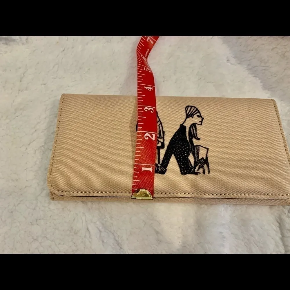 NWT Trifold Wallet Tan - Image 4