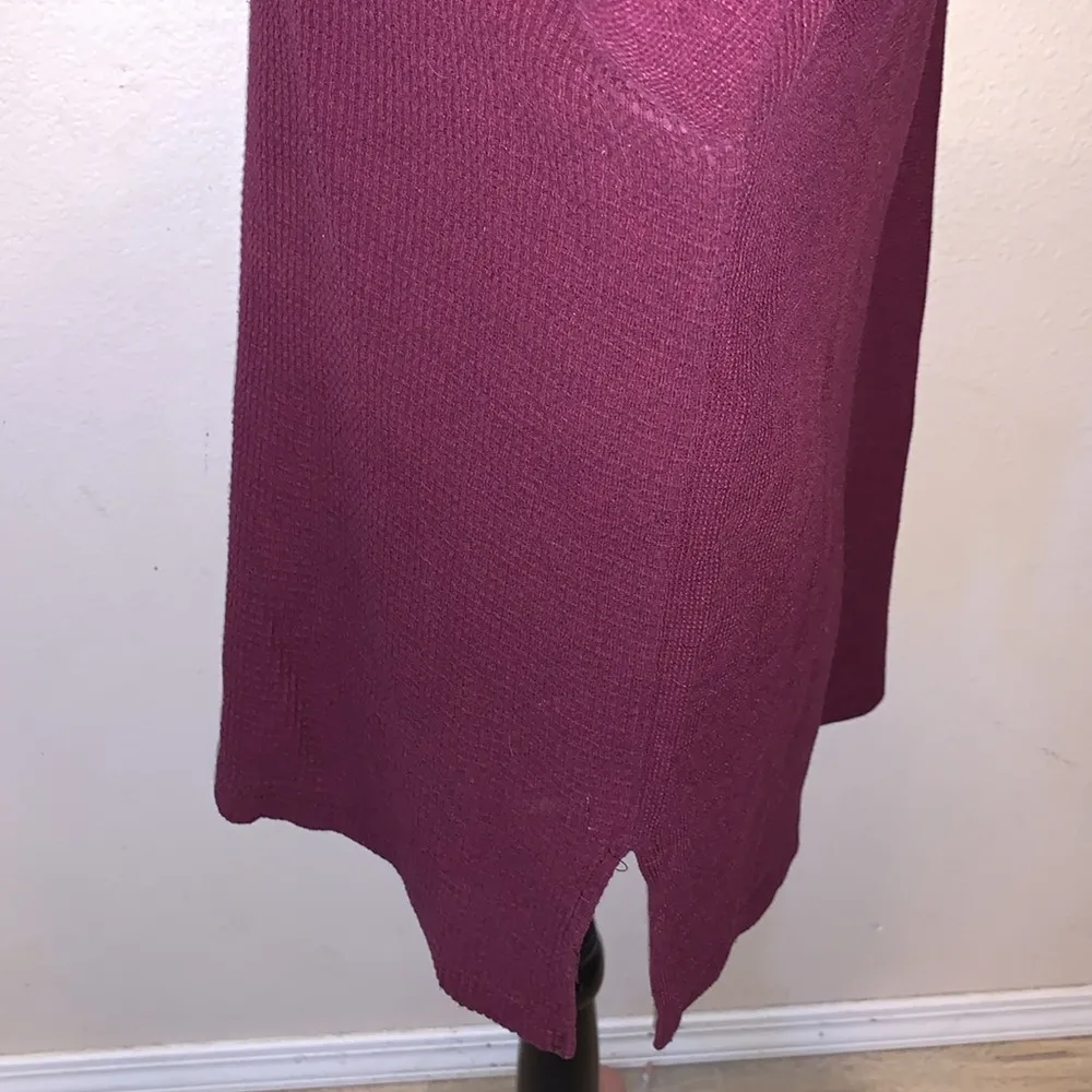 Agenda purple half square pattern crewneck sweater Size XL - Image 5