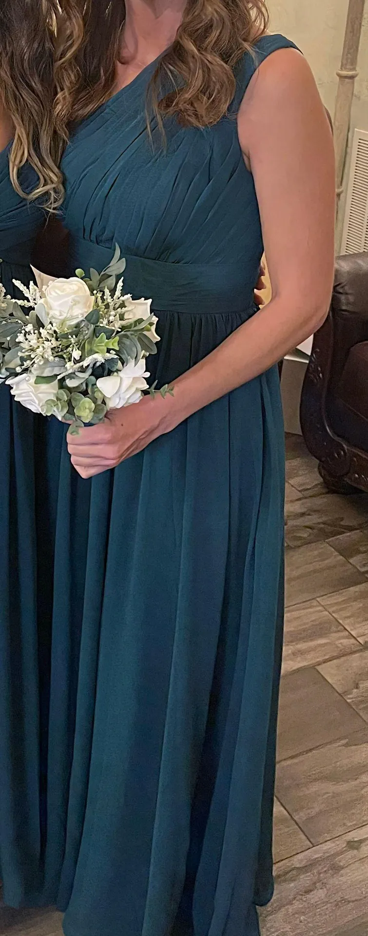 Peacock bridesmaid Dress - Image 2