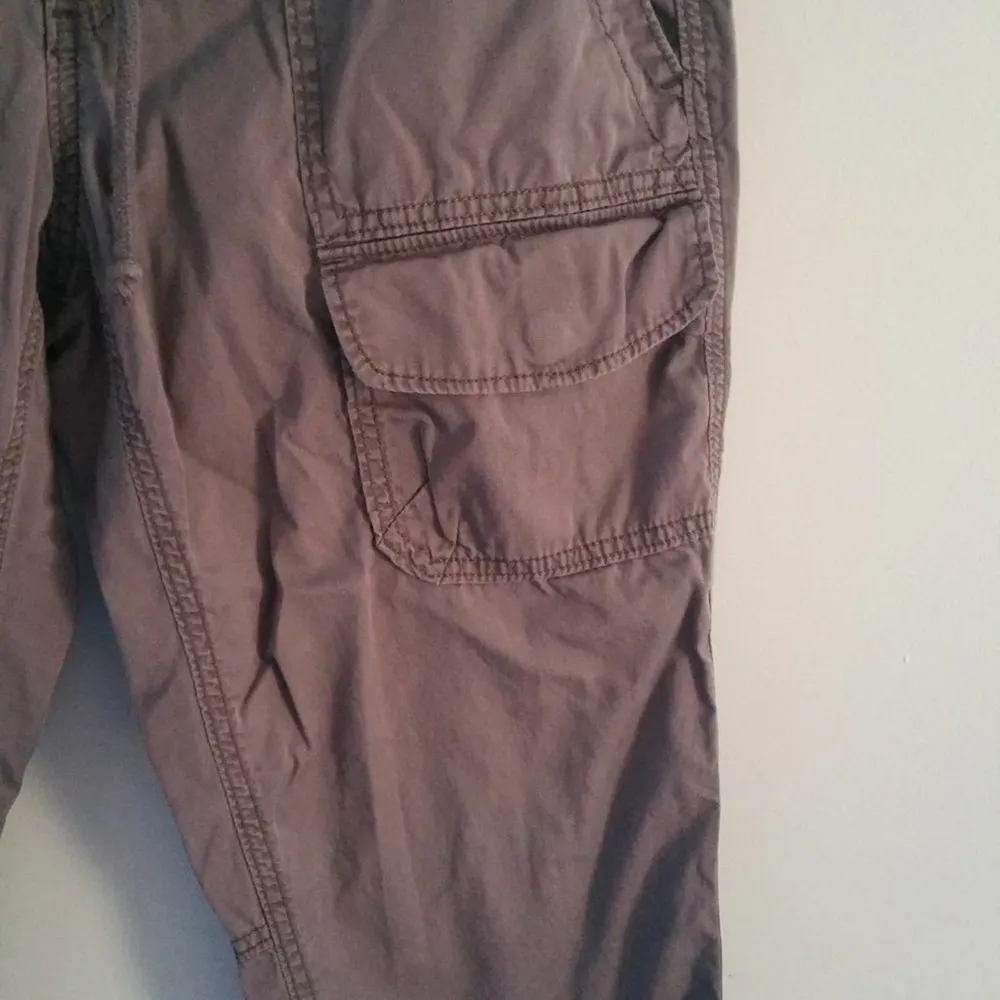 Hollister Army Green Jogger Cargo Pants 9 - Image 5