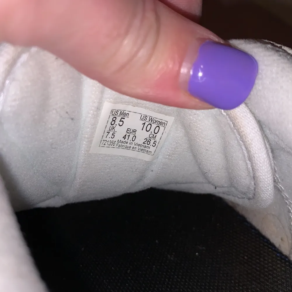 ultra Cush Varix white rainbow unisex tennis shoes - Image 8