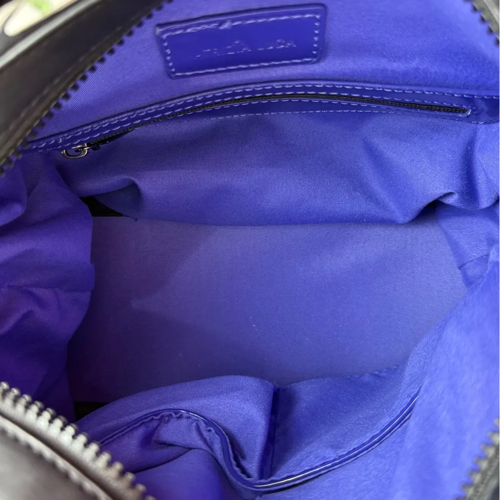 Patrizia Luca Multicolor Floral Satchel White - Image 5