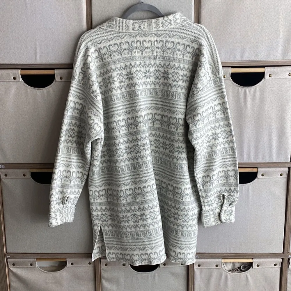 Vintage Victoria Secret country fair isle Shacket - Image 6
