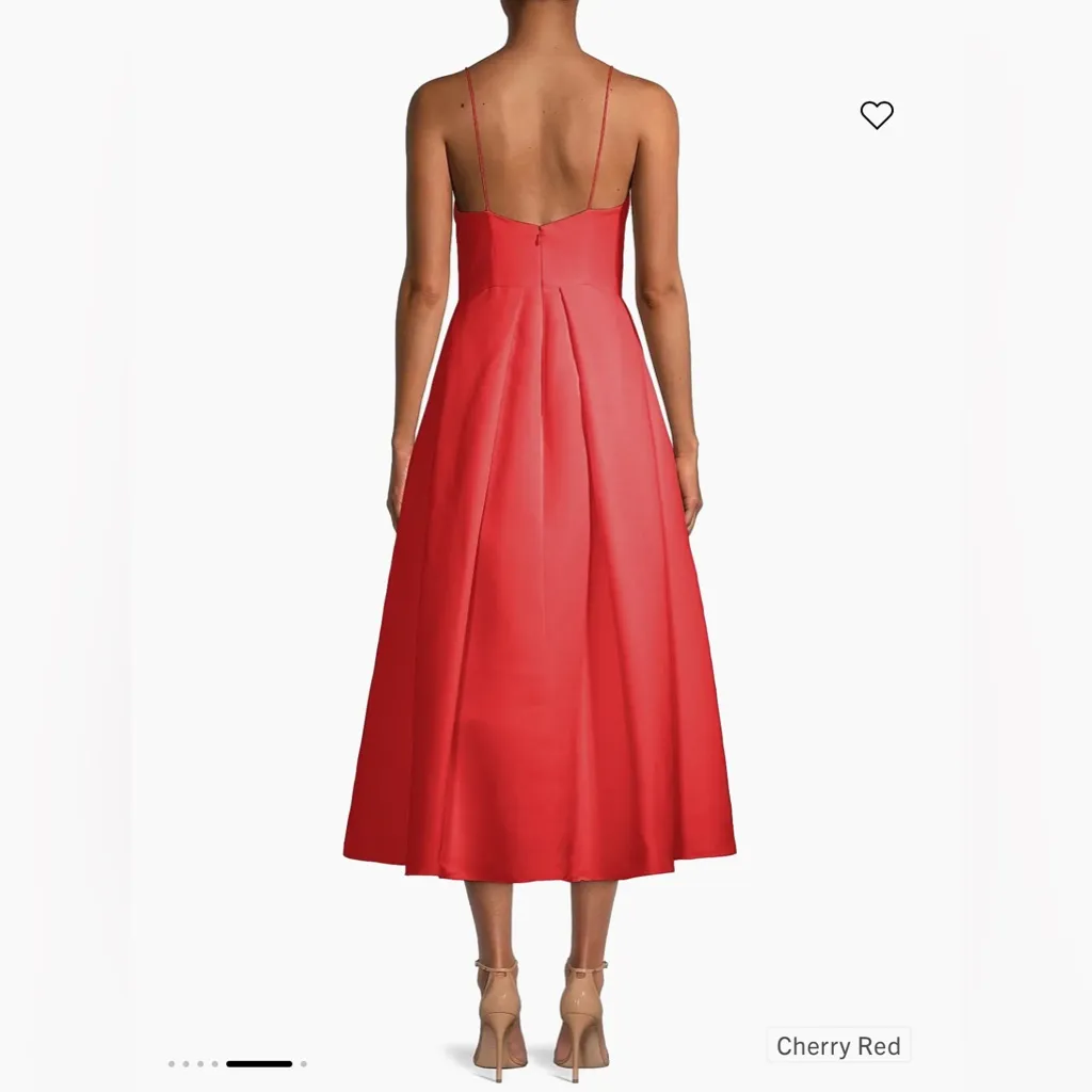 Sachin + Babi Red Maxi Strapless Dress Size 2 New - Image 6
