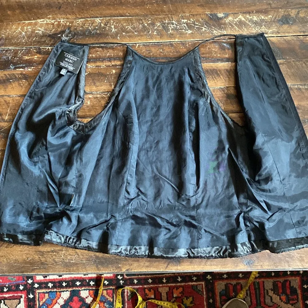 Carmen Marc Valvo Sequin Halter Top - Image 6