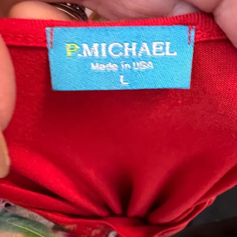 P.‎ Michael Arkansas Razorbacks Shirt Red Size L - Image 4