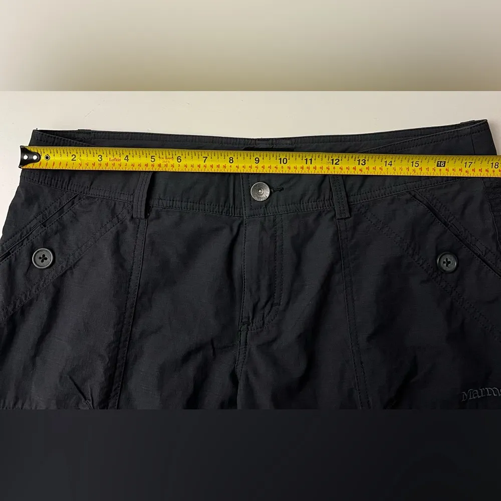 Marmot Roll Tab Convertible Hiking Pants Women's Size 12 Gray Outdoor - Image 6