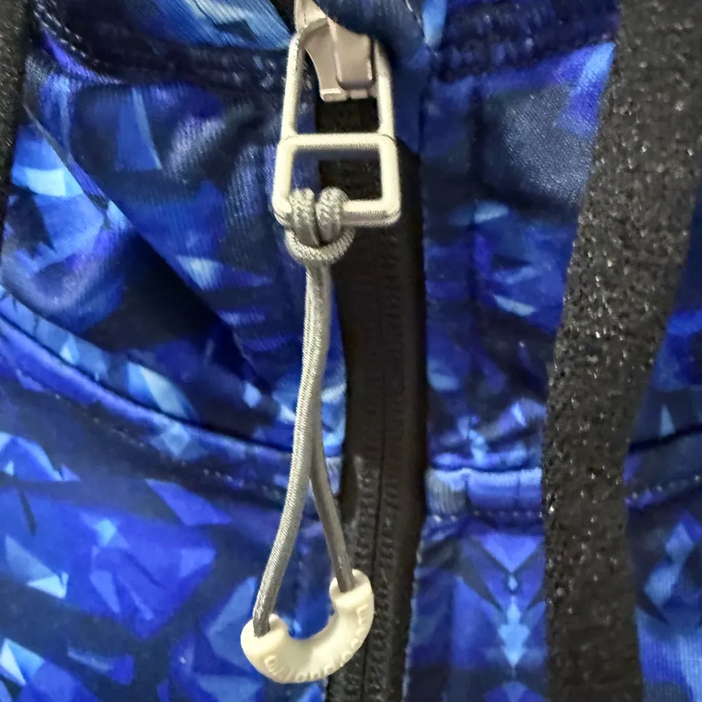 Alo‎ Yoga Jacket Blue And Black Size Small Hoodie Full Zip Athletic T - Image 4