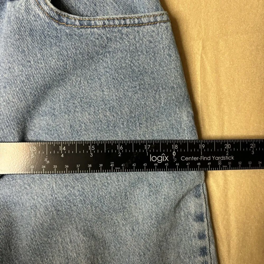 Vintage Levi's 550 Mom Jeans, Tapered Leg, Women's Size 12 MIS S, Blue Denim - Image 6