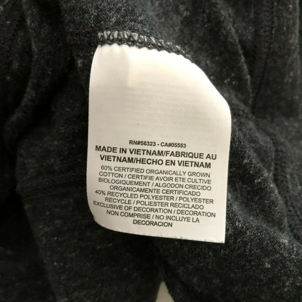 Nike Gym Vintage Dress Shift T Shirt Mini Scoop Neck Heathered Gray Size XS - Image 4