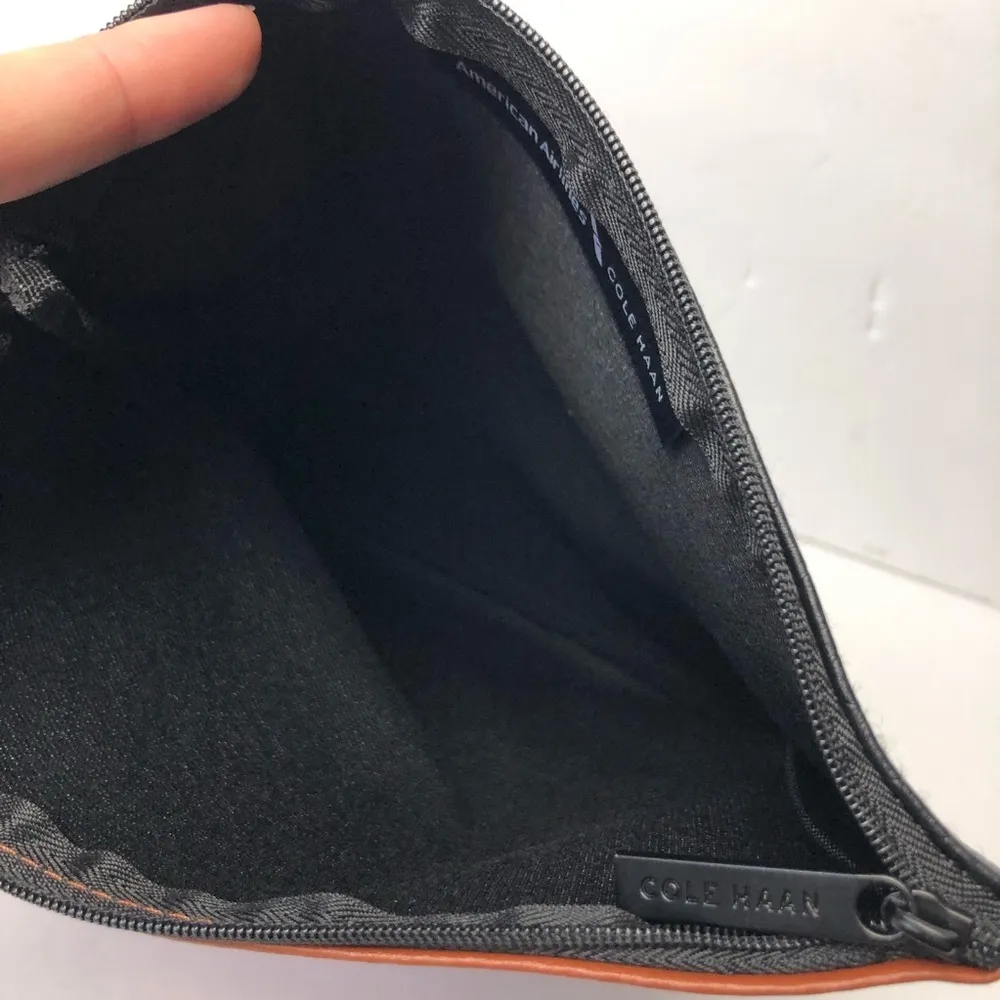Cole Haan x American Airlines Foldover Zipper Pouch. - Image 8