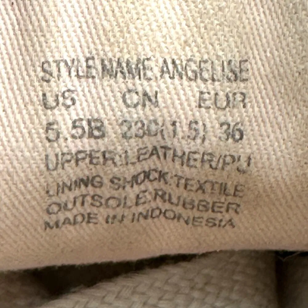 Kate Spade | Size 5.5 | Angelise White + Pink Leather Spade Logo Sneakers Shoes - Image 10