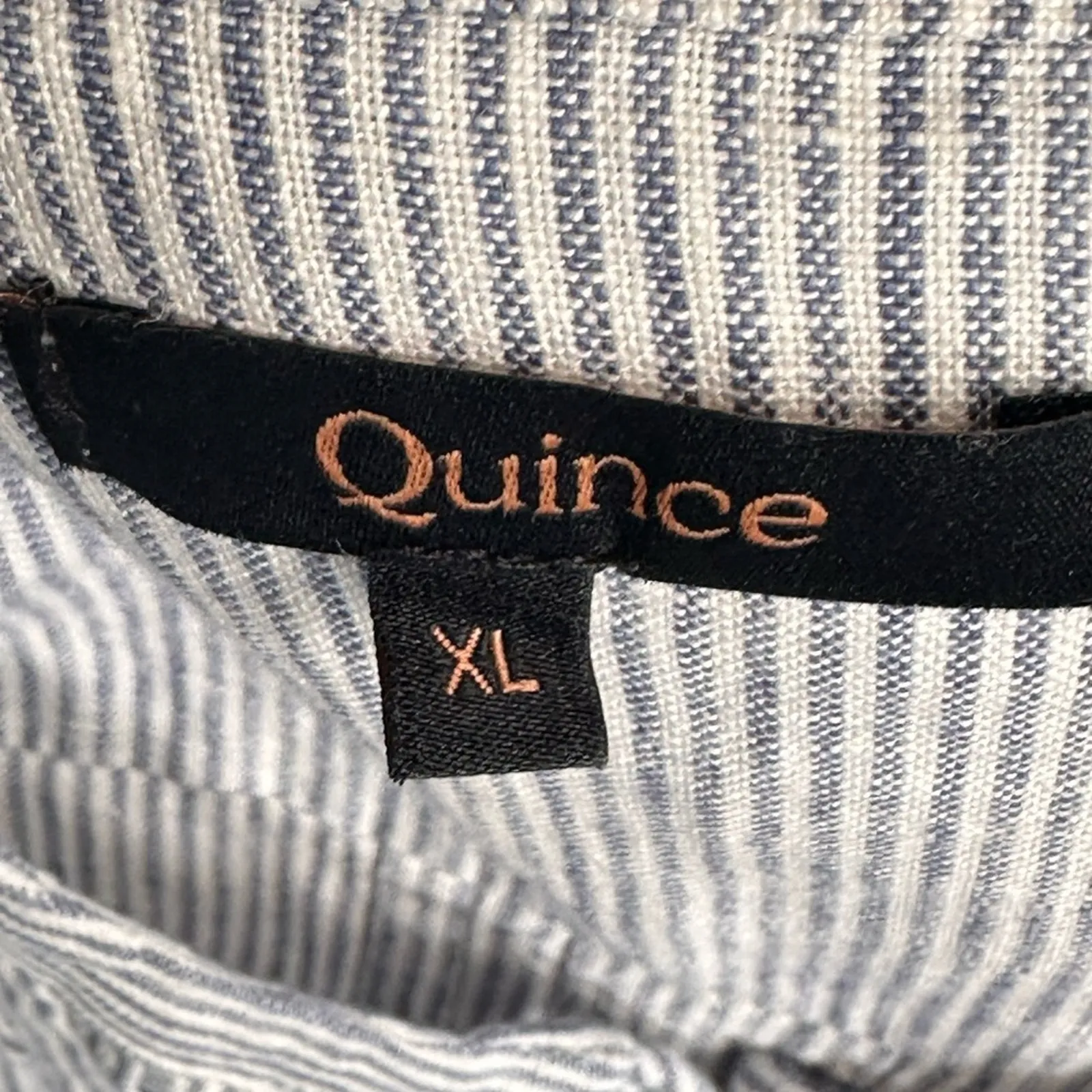 Quince European Linen Sleeveless Swing Dress Sz XL - Image 6