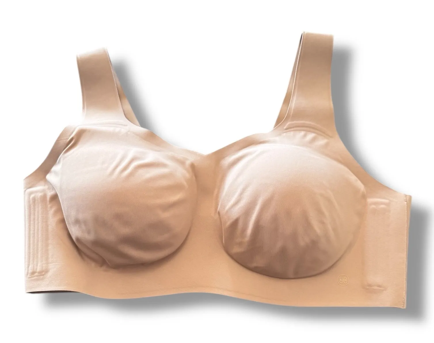 HONEYLOVE SoftForm Seamless Sculptwear Shaping Support Beige Comfort Everyday 1X Tan - Image 1