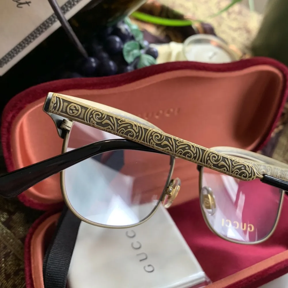 Authentic Gucci 49 Metal /Acetate opt.glasses - Image 11