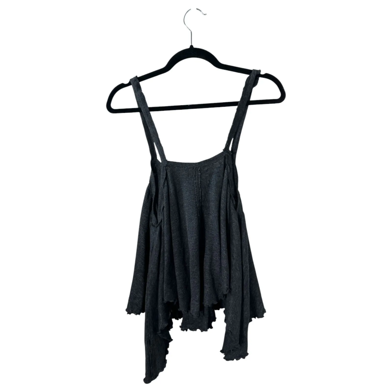 Free People We the Free Dream Weaver Boho Oversized Flowy Tank Grey Size XS - Image 5